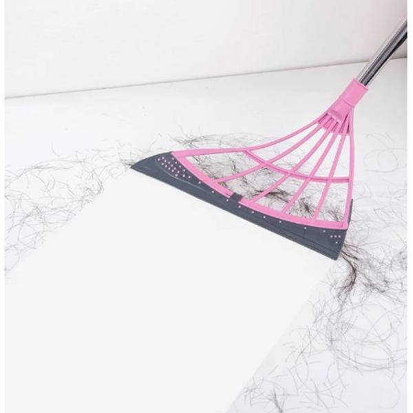 Magic Floor Squeegee Broom-Pink