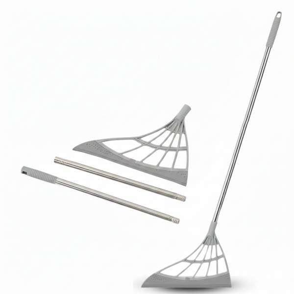 Magic Floor Squeegee Broom-Grey