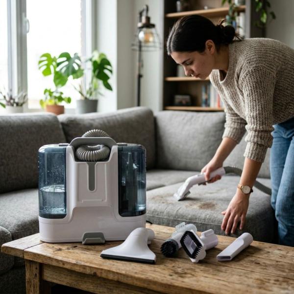 Portable washing and Dry Spot Steam Cleaner