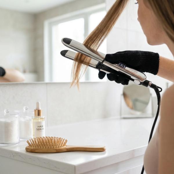 Camry Professional hair straightener - with ION