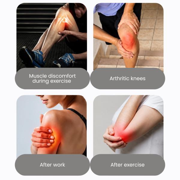 ADM Cordless Heated Massager for Pain Relief