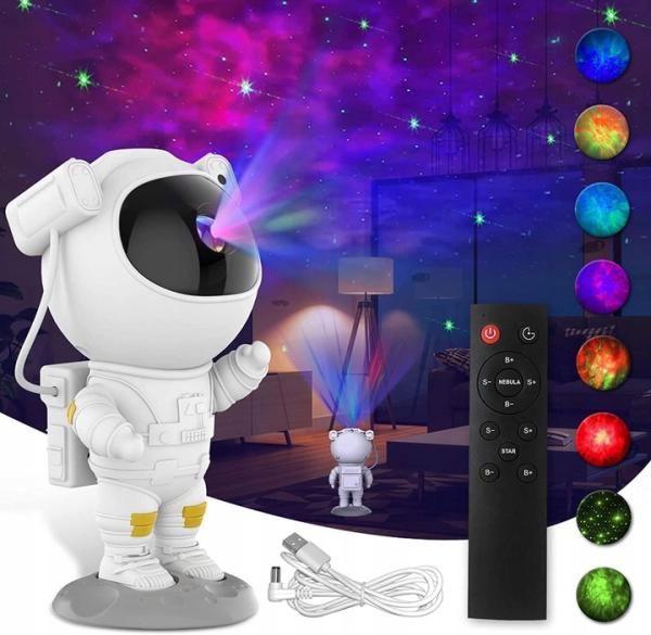 Projektor gwiazd LED astronauta <5 W