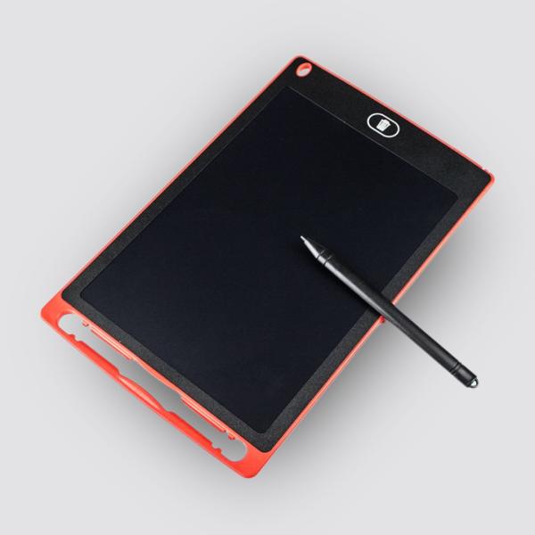 Tablet graficzny LCD do rysowania 8,5 cala czerwony