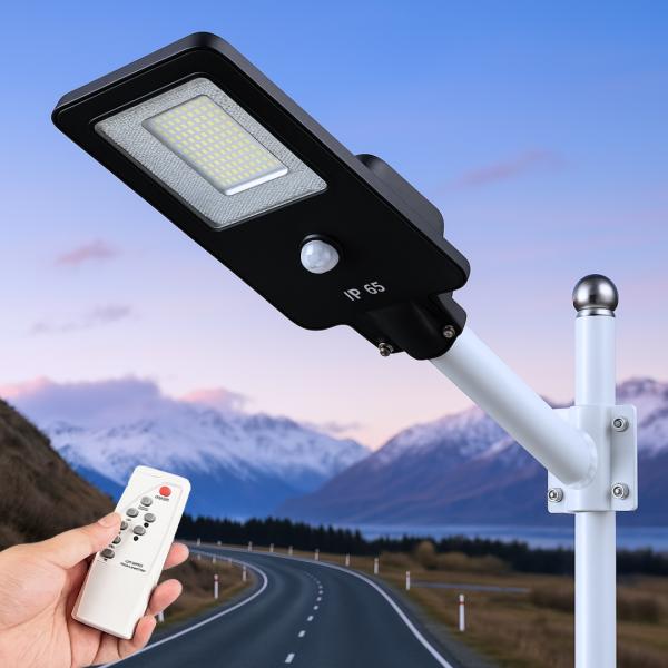 Lampa solarna latarnia LED 200W pilot