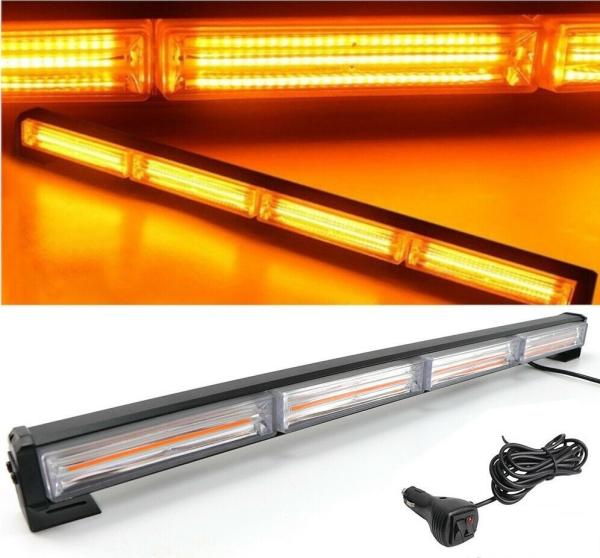 Lampa COB LED stroboskopowa 80W pomarańczowa