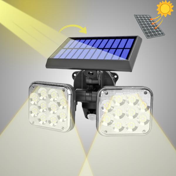 Lampa solarna 120 LED czujnik JD-2108