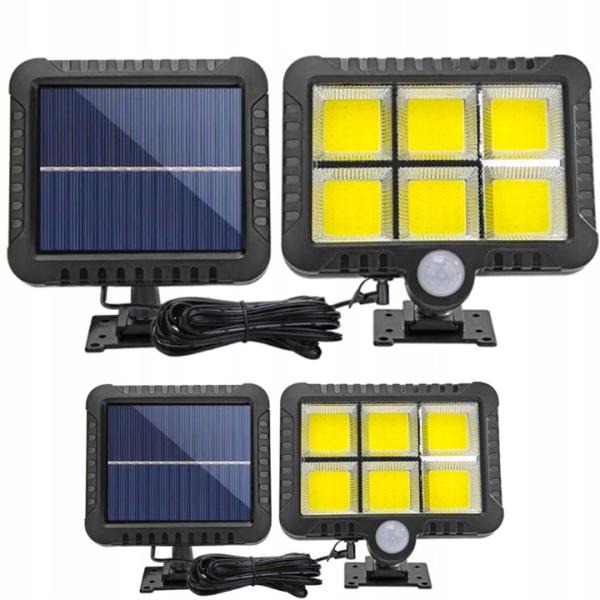 SOLAR LAMP WITH REMOTE CONTROL 120 LED SL-F120