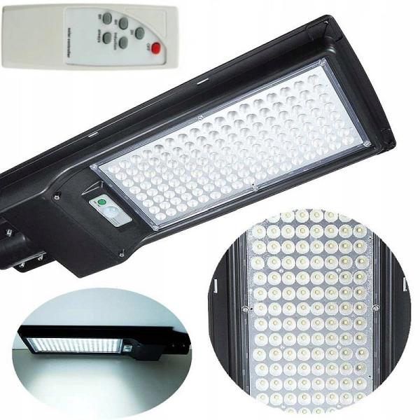Lampa solarna LED z pilotem 200 W