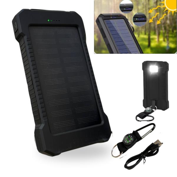 SOLAR POWERBANK Compass – 8 000 mAh