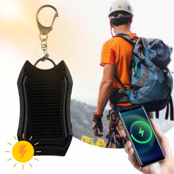Powerbank solarny brelok 1200 mAh