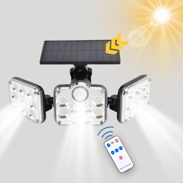 Lampa solarna ufo138 LED, czujnik