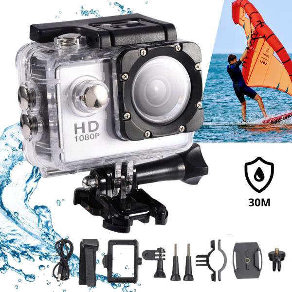 Kamera sportowa Sports Cam Full HD szara