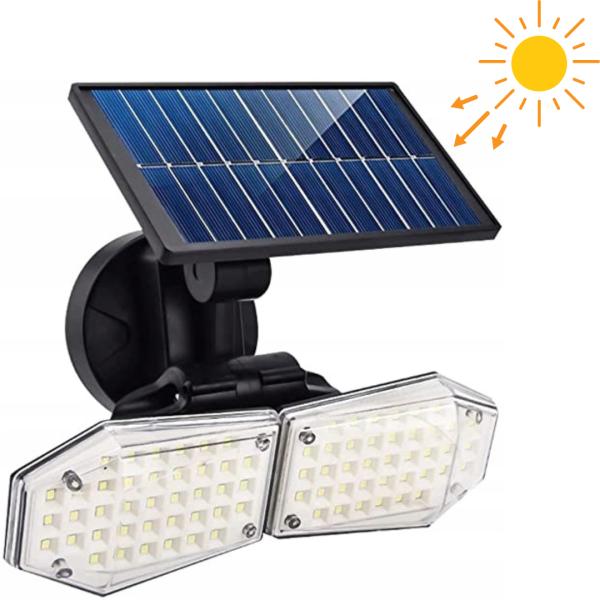 Lampa solarna 78 LED SH-078 czujnik