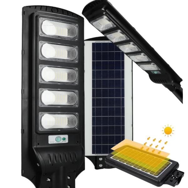 Lampa solarna LED z pilotem 400 W