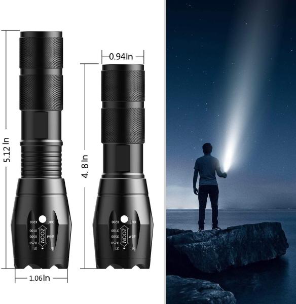 SUPER STRONG TACTICAL FLASHLIGHT