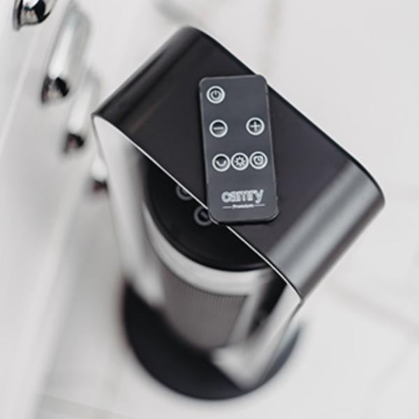 Camry Ceramic fan heat tower LCD + Remote control + Timer